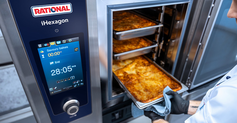Rational presenta el iHexagon en España: cocción inteligente que revoluciona la regeneración de quinta gama en HORECA